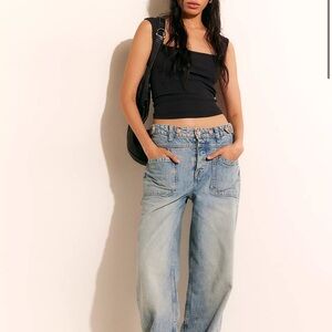 We The Free Palmer Cuffed Jeans